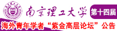 操必大片南京理工大学第十四届海外青年学者紫金论坛诚邀海内外英才！